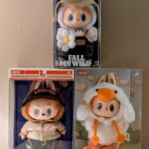 LABUBU BUNDLE Authentic POP MART Wacky Mart - Fall In Wild - Forest Fairy Tale